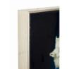 Dipinto Su Tela Laccato Isabel Con Cornice -b- cm 72x4x102