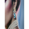 Dipinto Su Tela Laccato Isabel Con Cornice -b- cm 72x4x102
