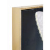Dipinto Su Tela Laccato Marty Con Cornice -a- cm 62x4x92