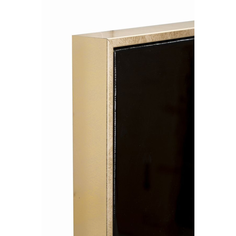 Dipinto Su Tela Laccato Marty Con Cornice -a- cm 62x4x92