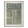 Dipinto Su Tela 3d Con Cornice -b- cm 60x2,9x80
