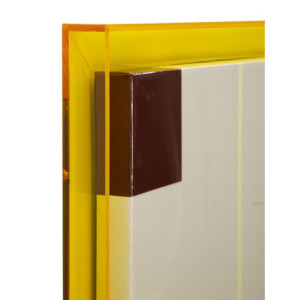 Zoom Stampa Su Tela Laccatto Acrylic Con Cornice -a- cm 60x3,3x80