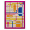 Stampa Su Tela Laccatto Modis Con Cornice -a- cm 60x3,3x80
