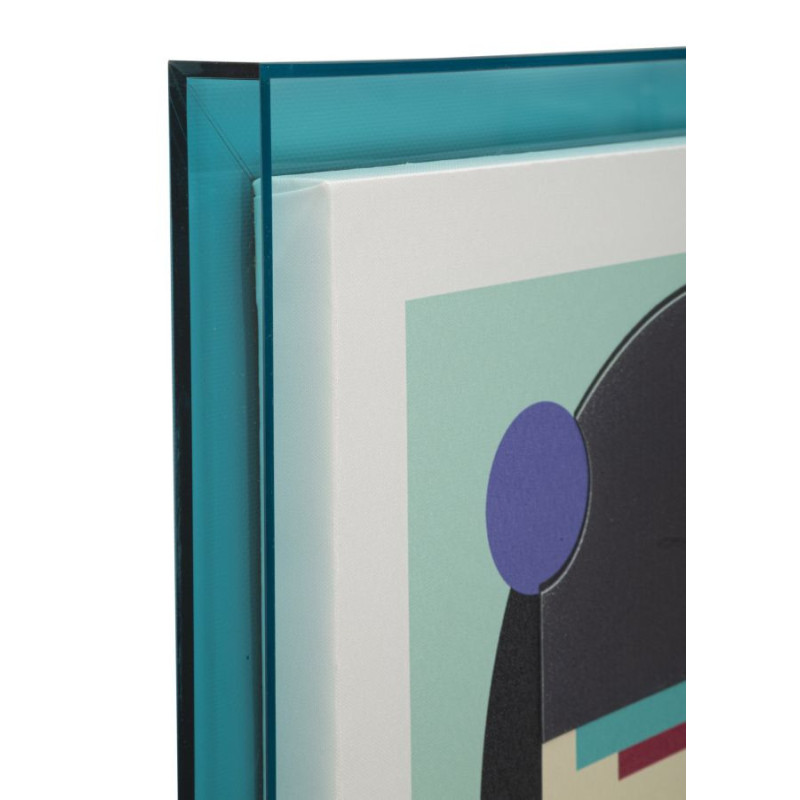 Stampa Su Tela Picassy Con Cornice -b- cm 50x3,3x70