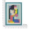 Stampa Su Tela Picassy Con Cornice -b- cm 50x3,3x70