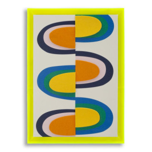 Stampa Su Tela Pop Art Con Cornice -a- cm 50x3,3x70