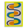 Stampa Su Tela Pop Art Con Cornice -a- cm 50x3,3x70