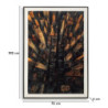 Stampa Su Tela Laccata New York Con Cornice -a- cm 72x4x102