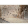Stampa Dipinta Su Tela Laccata Beach Con Cornice -a- cm 152x4x52