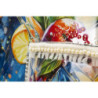 Stampa Decorata Su Tela Laccata Con Cornice Cocktail -b- cm 62x3,5 x92