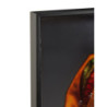 Stampa Decorata Su Tela Laccata Con Cornice Maya cm 60x4x120