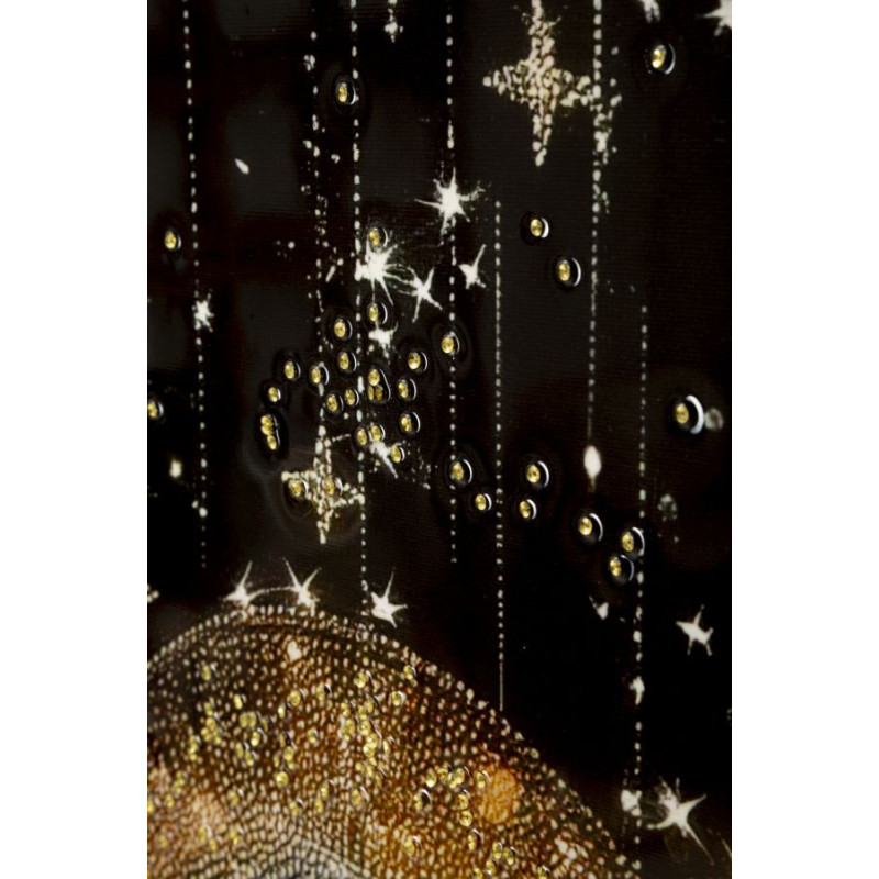 Stampa Decorata Su Tela Laccata Con Cornice Maternity -b- cm 60x3,5x90