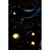 Stampa Con Led Su Tela Laccata Con Cornice Minerva -a- cm 60x3,5x90