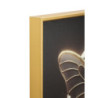 Stampa Con Led Su Tela Laccata Con Cornice Butterfly cm 50x4x50