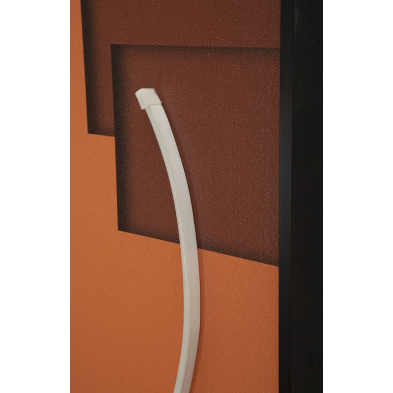 Stampa Con Led Su Tela Abstract cm 150x3,5x50