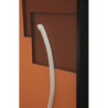 Stampa Con Led Su Tela Abstract cm 150x3,5x50