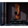 Stampa Con Led Su Tela Abstract cm 150x3,5x50