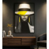 Stampa Con Led Su Tela Margot cm 80x4x120