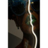Stampa Con Led Su Tela Afro cm 60x3,5x90 (applicazione 3d Acrilico)