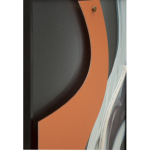 Zoom Stampa Con Led Su Tela Dancer cm 60x3,5x90 (applicazione 3d Acrilico)
