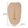Decorazione Murale Lagos cm 25x6,5x39,5