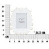 Cornice Heart cm 25x14,5x27,7 Min 2 (misura Interna cm 12,5x17,5)