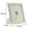 Cornice Leavy Silver cm 27x2x32,3 (misura Interna cm 20x25)