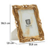 Cornice Baroque cm 21,8x1,8x26,5 (misura Interna cm 15x20)