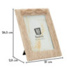 Cornice Sand cm 21x2,8x26,5 (misura Interna cm 15x20)