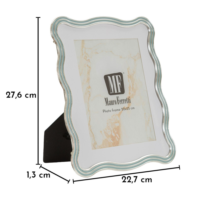 Cornice Elizabeth Celeste cm 22,7x1,3x27,6 (misura Interna cm 20x25)