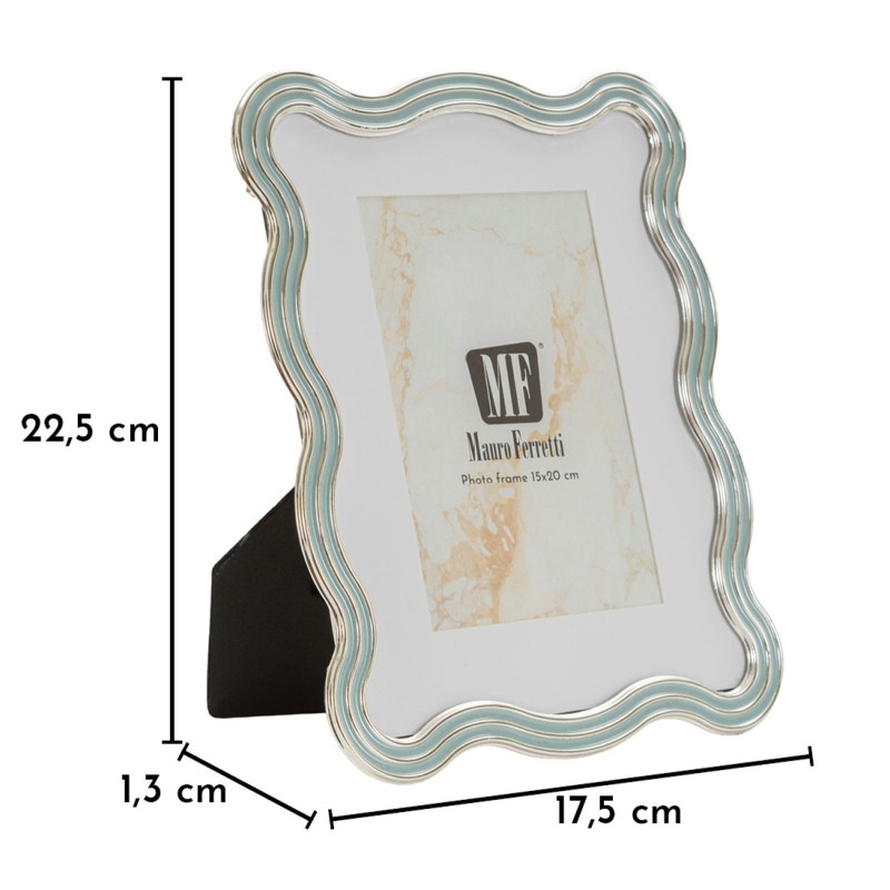 Cornice Elizabeth Celeste cm 17,5x1,3x22,5 (misura Interna cm 15x20)