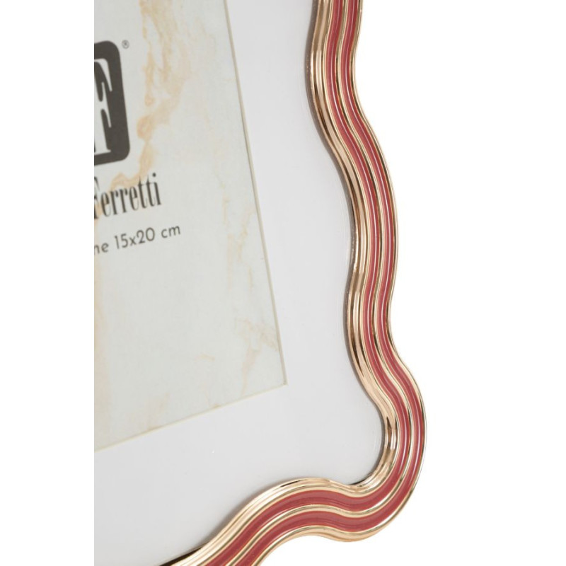 Cornice Elizabeth Rossa cm 17,5x1,3x22,5 (misura Interna cm 15x20)