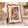 Cornice Elizabeth Rossa cm 17,5x1,3x22,5 (misura Interna cm 15x20)