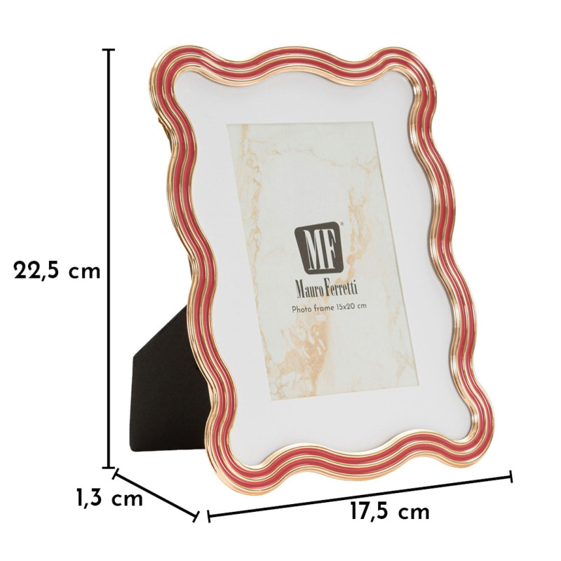 Cornice Elizabeth Rossa cm 17,5x1,3x22,5 (misura Interna cm 15x20)
