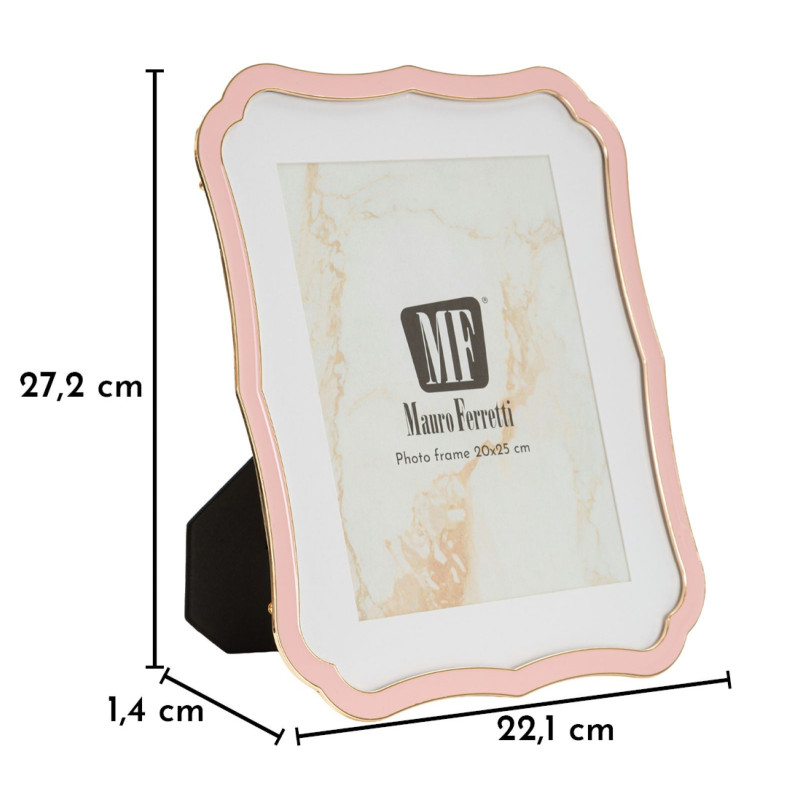 Cornice Margot Rosa cm 22,1x1,4x27,2 (misura Interna cm 20x25)