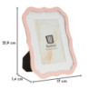 Cornice Margot Rosa cm 17x1,4x21,9 (misura Interna cm 15x20)