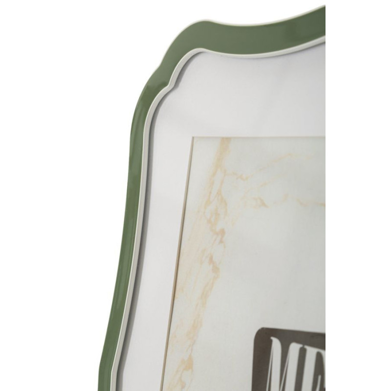 Cornice Margot Verde cm 22,1x1,4x27,2 (misura Interna cm 20x25)