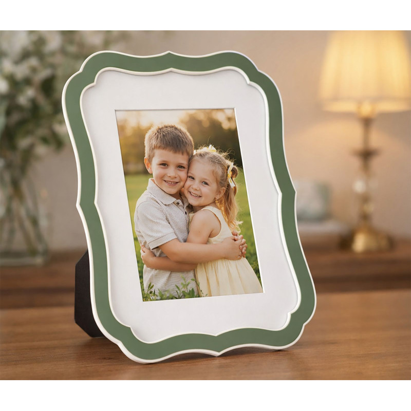 Cornice Margot Verde cm 17x1,4x21,9 (misura Interna cm 15x20)