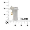Vaso Woman Elegant Porcellana cm 15x13,3x23,5