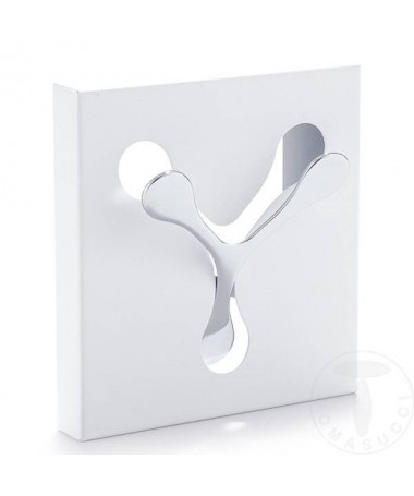 Appendiabiti da parete Bin 1 - bianco