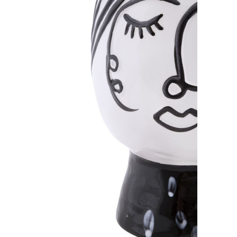 Vaso Pot Face cm ø 14x18,2