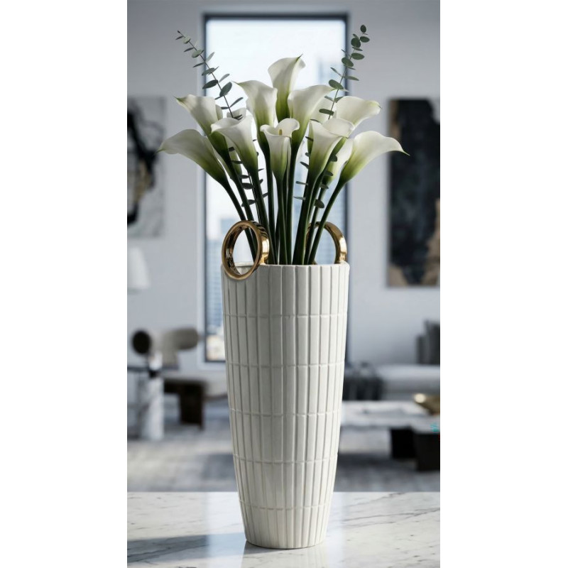 Vaso Ceramica Amica Shopping cm ø 18x45