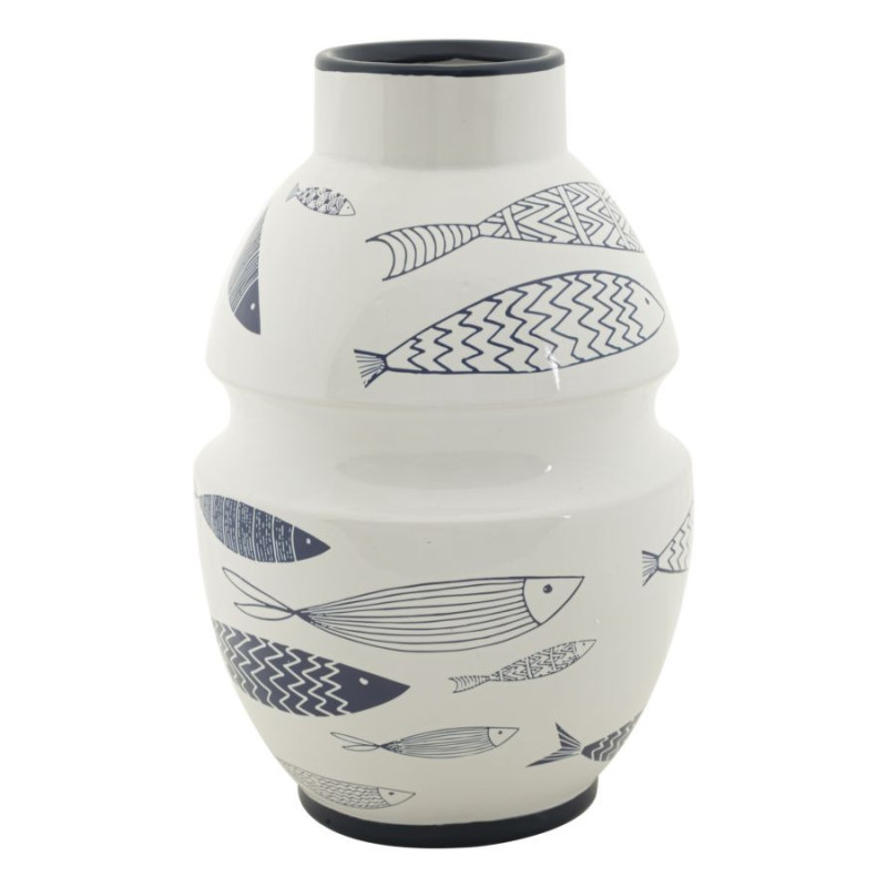 Vaso Ceramica Amica Fish cm ø 21x31