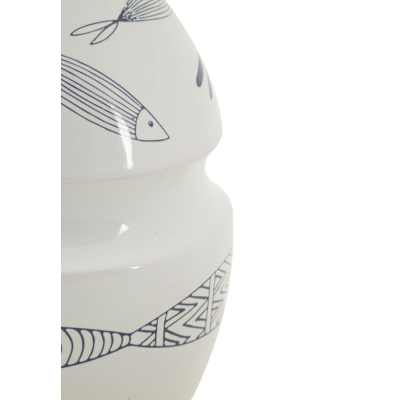 Vaso Ceramica Amica Fish cm ø 15x24
