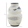 Vaso Ceramica Amica Fish cm ø 15x24
