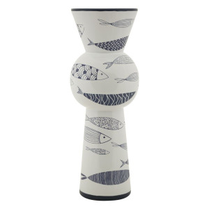 Vaso Ceramica Amica Fish Tall cm ø 14x38,5
