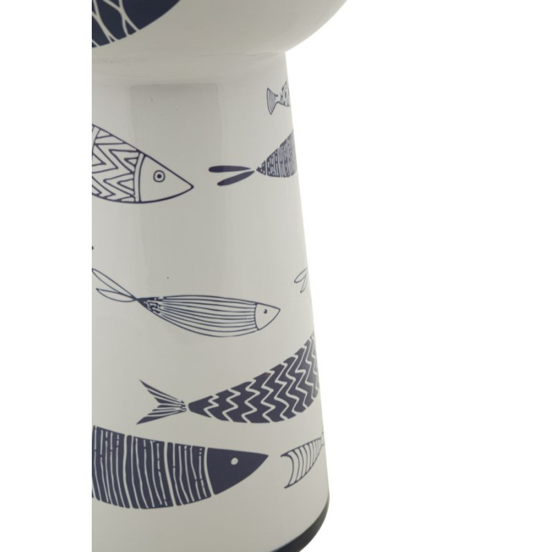 Vaso Ceramica Amica Fish Tall cm ø 14x38,5