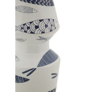 Zoom Vaso Ceramica Amica Fish Double cm ø 14x34