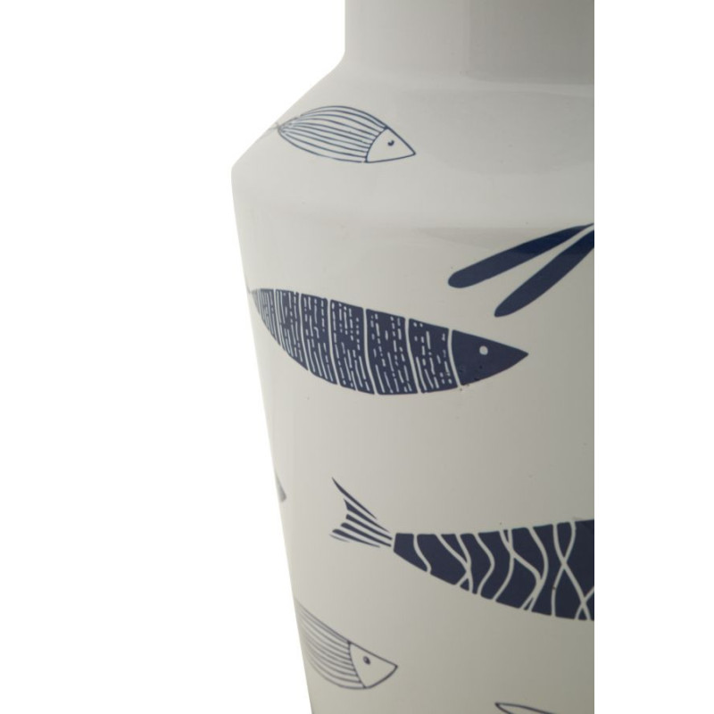 Vaso Ceramica Amica Fish Double cm ø 14x34