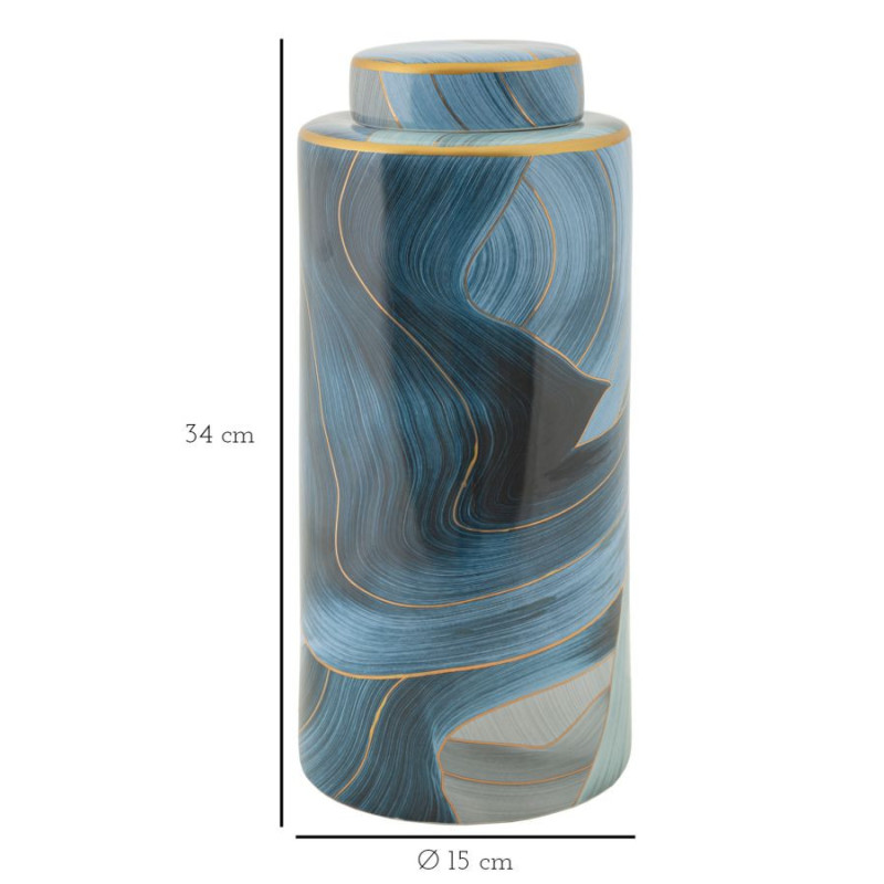 Vaso Ceramica Amica Elegant cm ø 15x34